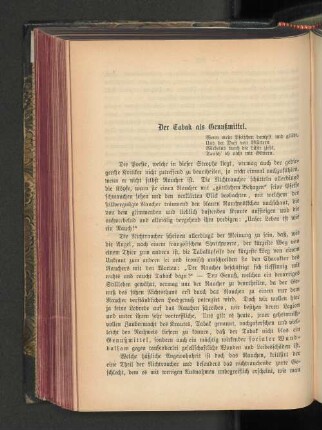 Der Tabak als Genußmittel.