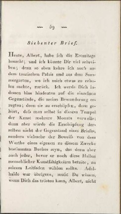 Siebenter Brief.