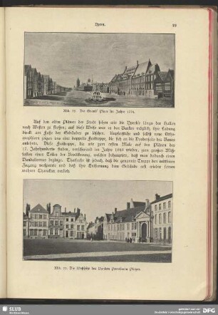 Die Grand' Place im Jahre 1774