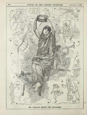 Mr. Punch's notes for November
