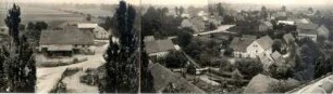 Ansicht von Kreckwitz : Dorfsiedlungen - Platzdorf. Ort: Krakecy / Kreckwitz. Das Dorf Kreckwitz