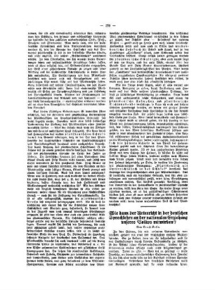 Wie kann der Unterricht in der deutschen Sprachlehre an der nationalen Erziehung unseres Volkes mitwirken?
