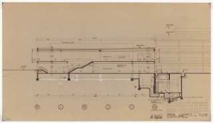 Physikalische Institute der Universität Köln: Hörsaal Schnitt C, 1:100