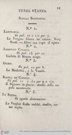 Terza stanza