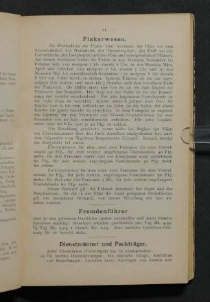 Dienstmänner und Packträger.