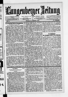 Langenberger Zeitung. 1888-1935