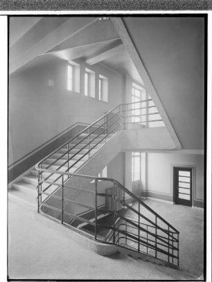 Berufsschule Angerstraße (Hamburg-Hohenfelde): Treppenhaus-Detail : SchumacherWV Nr. 237
