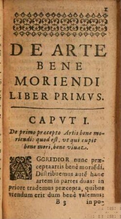 De arte bene moriendi : libri duo ..