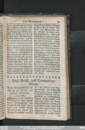 Buß- Beicht- und Communion-Gebete.