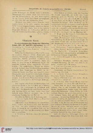 [Rezension von: Handzeichnungen alter Meister der vlämischen Schule, XIV., XV. und XVI. Jahrhundert, Serie 1]