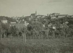 Bautzen, Stadtansicht von Norden