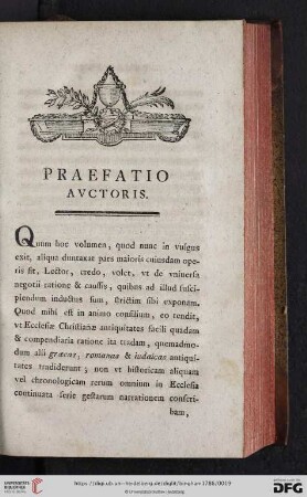 Praefatio avctoris