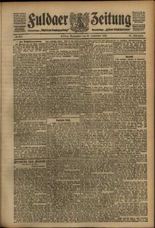 Ausgabe vom Donnerstag, den 10. September 1908.