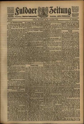 Ausgabe vom Donnerstag, den 10. September 1908.