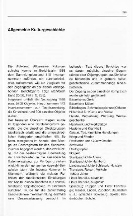 Allgemeine Kulturgeschichte