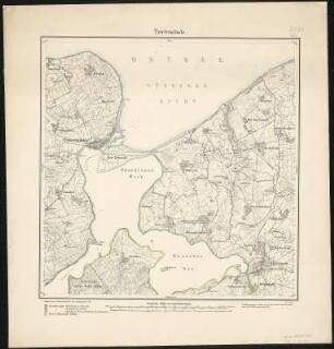 Meßtischblatt 662 : Travemünde, 1879 : Travemünde. - Aufn. 1877. - 1:25000. - [Berlin]: Reichsamt für Landesaufnahme, 1879. - 1 Kt.