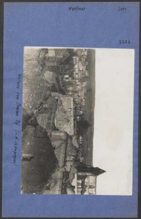 Ruinen von Somme Py (i.d. Champagne)