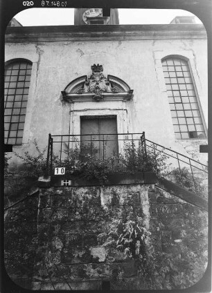 Dresden-Pillnitz. Weinbergkirche "Zum heiligen Geist" (1723-1725; M. D. Pöppelmann). Teilansicht der Südseite