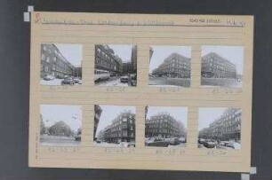 Straßenansichten. Berlin, Mitte, Friedrichstraße/Oranienburger Straße/Linienstraße