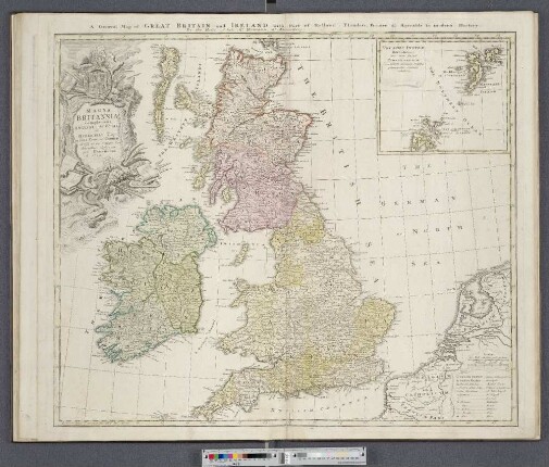 Magna Britannia complectens Angliae, Scotiae et Hyberniae Regn. in suas Prov. et Comitat.