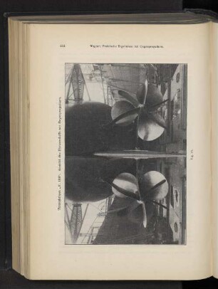 Torpedoboot "V. 185". Ansicht des Hinterschiffs mit Gegenpropellern.