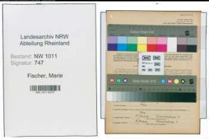 Entnazifizierung Marie Fischer , geb. 12.02.1891 ()