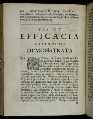 Vis et Efficacia Ratiocinii Demonstrata.