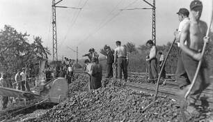 Gingen/Fils Erdrutsch