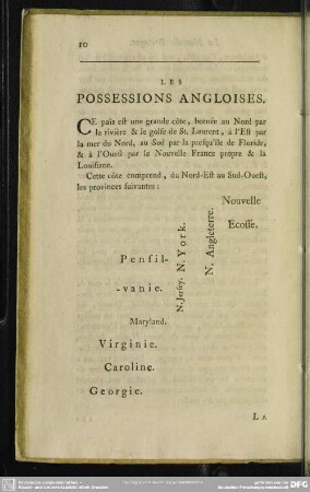 Les Possessions Angloises