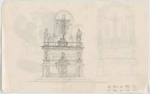Thiersch, August ; Berchtesgaden (Bayern); Ev. Pfarrkirche - Altar (Ansicht)