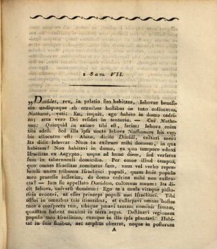 Interpretatio interpretationis apostolicae verborum Davidis, Regis, eiusdemque prophatae, Ps. XVI, felicitatem ac perpetuitatem regni sui Messianique canentis