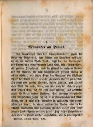 C. M. Wielands sämmtliche Werke, 21. Poetische Werke