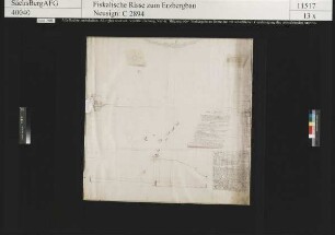 Himmelsfürst Fundgrube hinter Erbisdorf, Verhältnisse des Erzengel Mundlochs und der Matthias Baue gegen den Thelersberger Stollnort auf dem Wiedergefundes Glück Stehenden Gang gegen Nord
