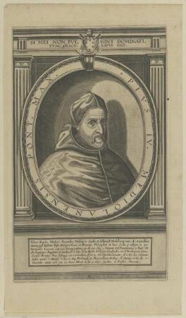 Bildnis des Papstes Pius IV.
