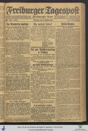 Nr. 220-245 (September 1922)