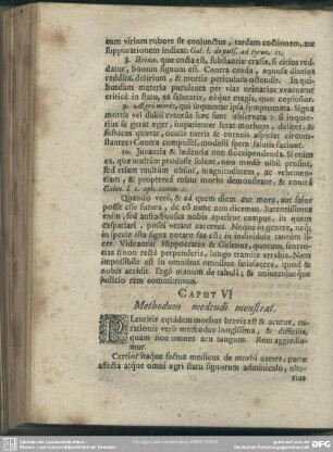 Caput VI. Methodum medendi monstrat