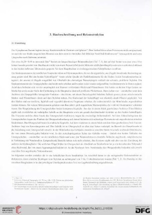 3. Baubeschreibung und Rekonstruktion