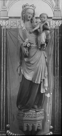 Erfurt, Severikirche, Chor, Maria mit dem Kind, sog. Madonna; Gerhart, Johann