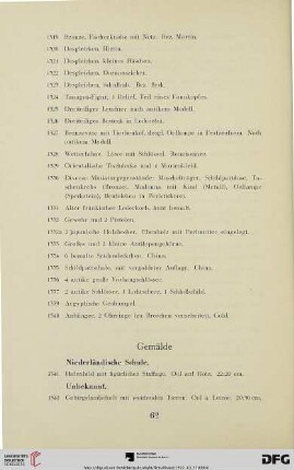 Gemälde (Nr. 1341-1344)