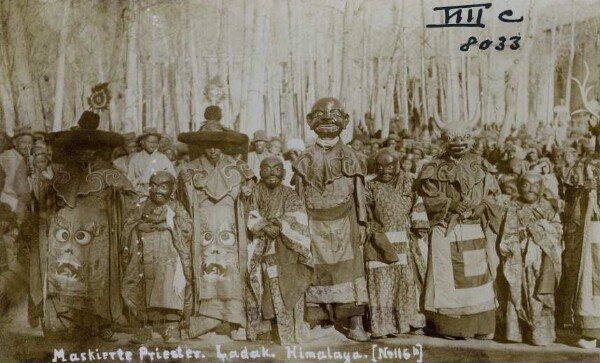 Masked priests Ladak