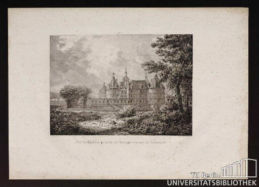 Vue du Chateau des appartements du Francois Ier