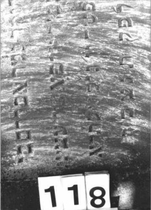 Grabstein 118 (Detailaufnahme 3)