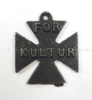 Spottkreuz nach Art des Eisernen Kreuzes, sog. Spoof Iron Cross