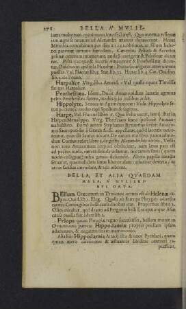 Bella, et alia quaedam mala, a mulieribus orta.