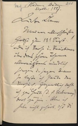 Brief an Clara Schumann : 18.09.1887