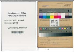 Entnazifizierung Heinrich Guennewig , geb. 08.05.1889 (Schneider)