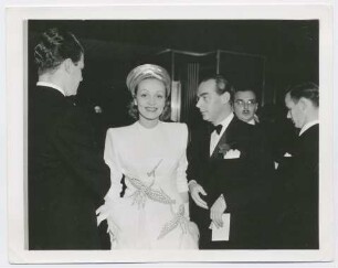 Marlene Dietrich und Erich Maria Remarque (Los Angeles, 1940) (Archivtitel)