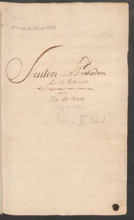 6 Suiten für Violoncello, BWV 1007-1012