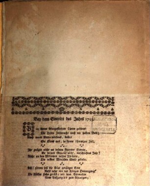 Augsburgische Ordinari Postzeitung von Staats-, gelehrten, historisch- u. ökonomischen Neuigkeiten. 1793