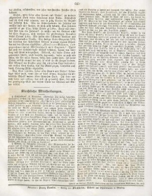 640 Kirchliche Mittheilungen